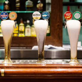 Enjoy favourite beers on tap at Kirribilli Hotel